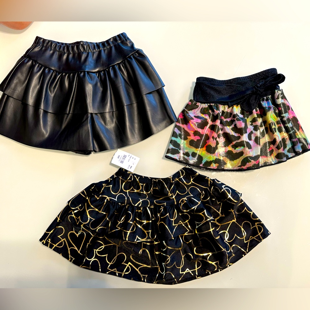 Girl toddler skirts set of 3 size 3t